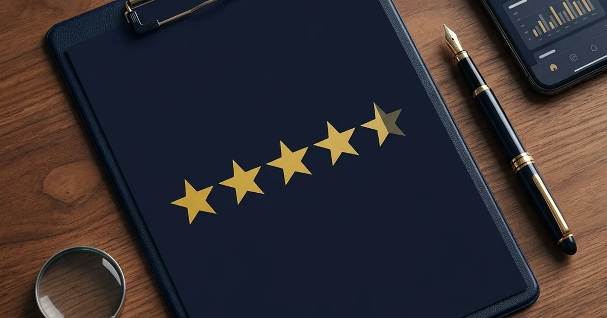 ADA99 review editorial workspace with rating clipboard